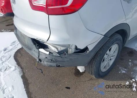 2011 Kia Sportage Lx from USA, damaged, VIN KNDPB3A28B7047877